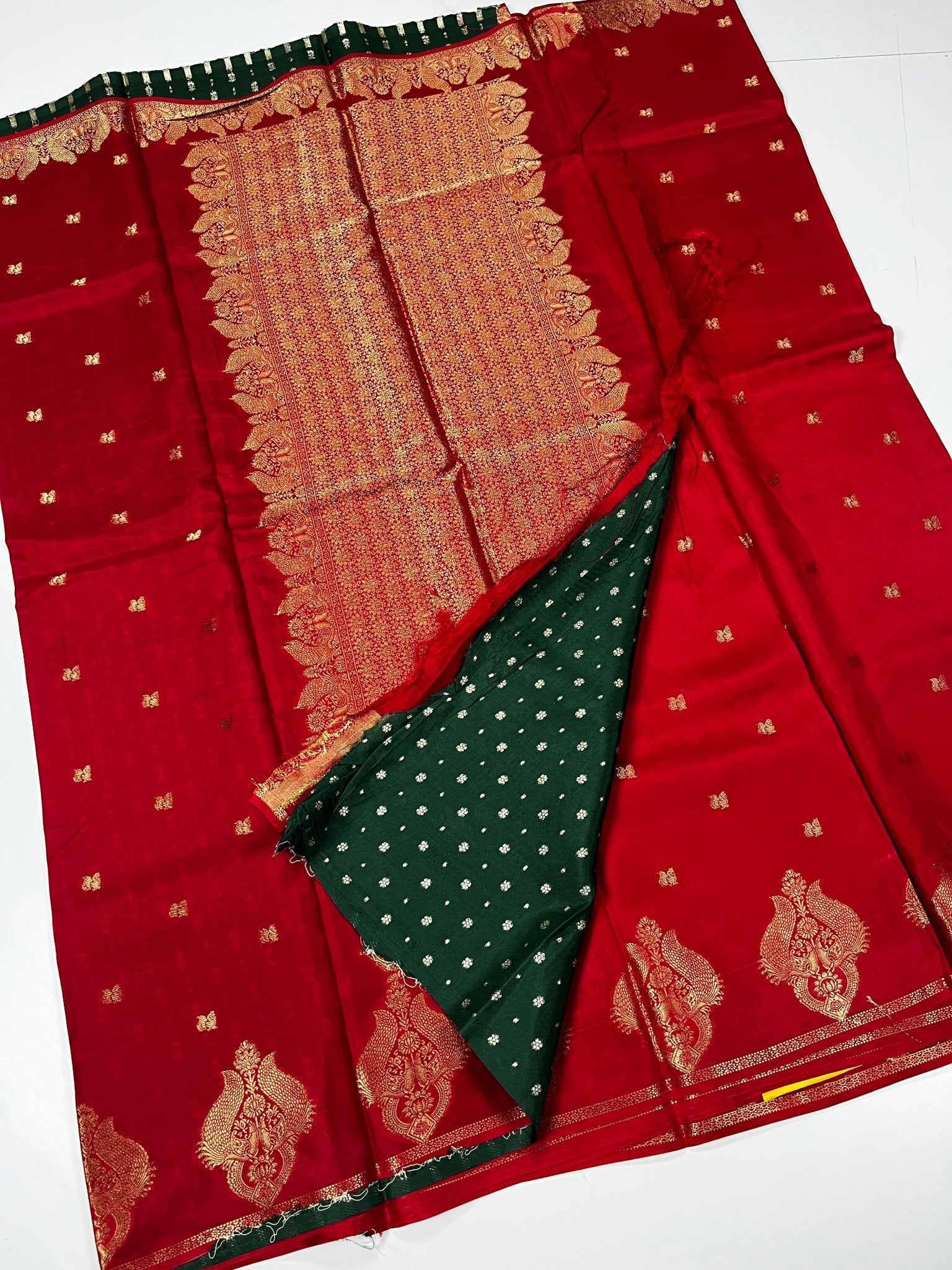 FANCY SEMI CREPE SILK SAREES - B S CHANNABASAPPA & SONS