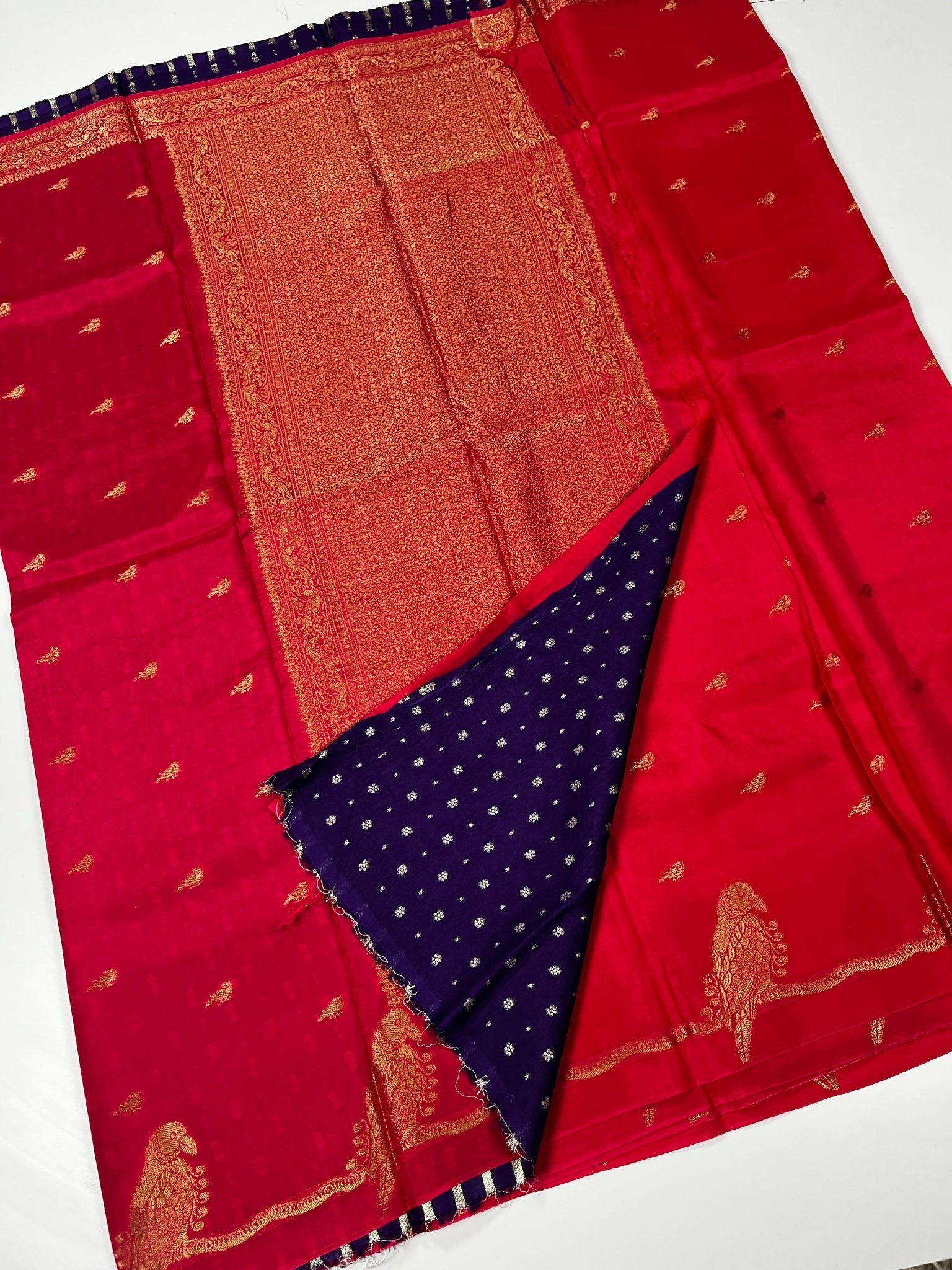 FANCY SEMI CREPE SILK SAREES - B S CHANNABASAPPA & SONS