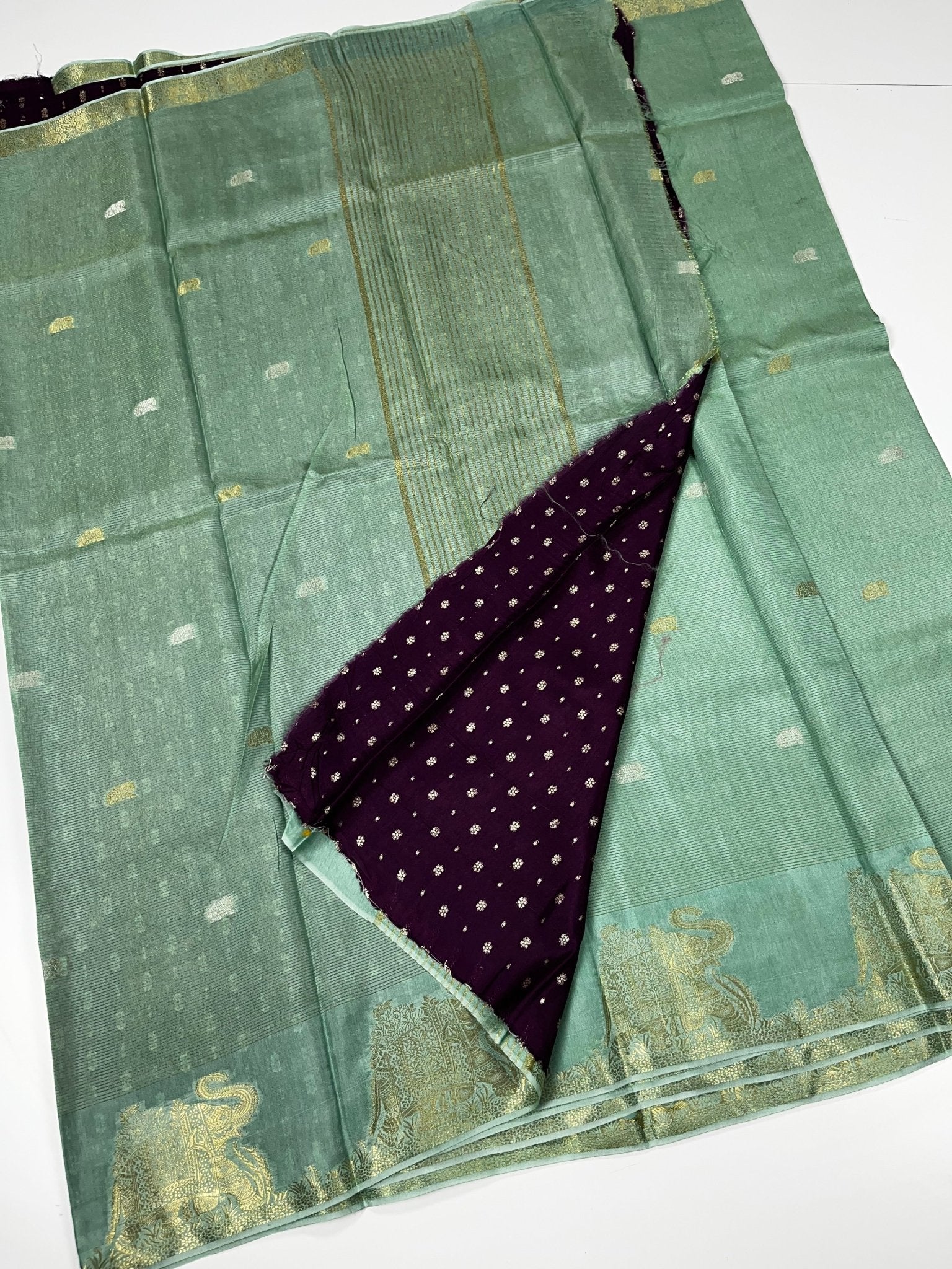FANCY SEMI CREPE SILK SAREES - B S CHANNABASAPPA & SONS