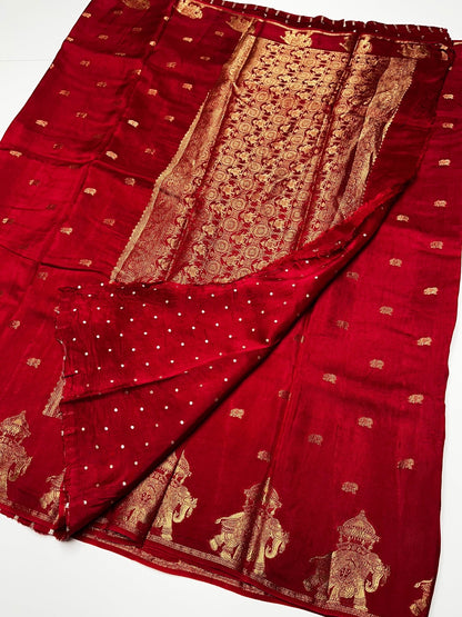 FANCY VISCOSE CREPESILK SAREE - B S CHANNABASAPPA & SONS