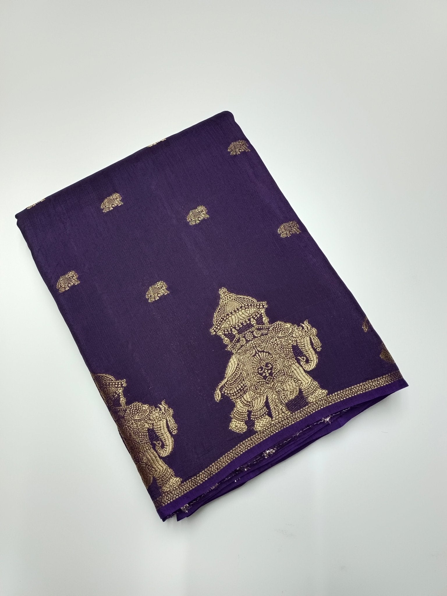 FANCY VISCOSE CREPESILK SAREE - B S CHANNABASAPPA & SONS