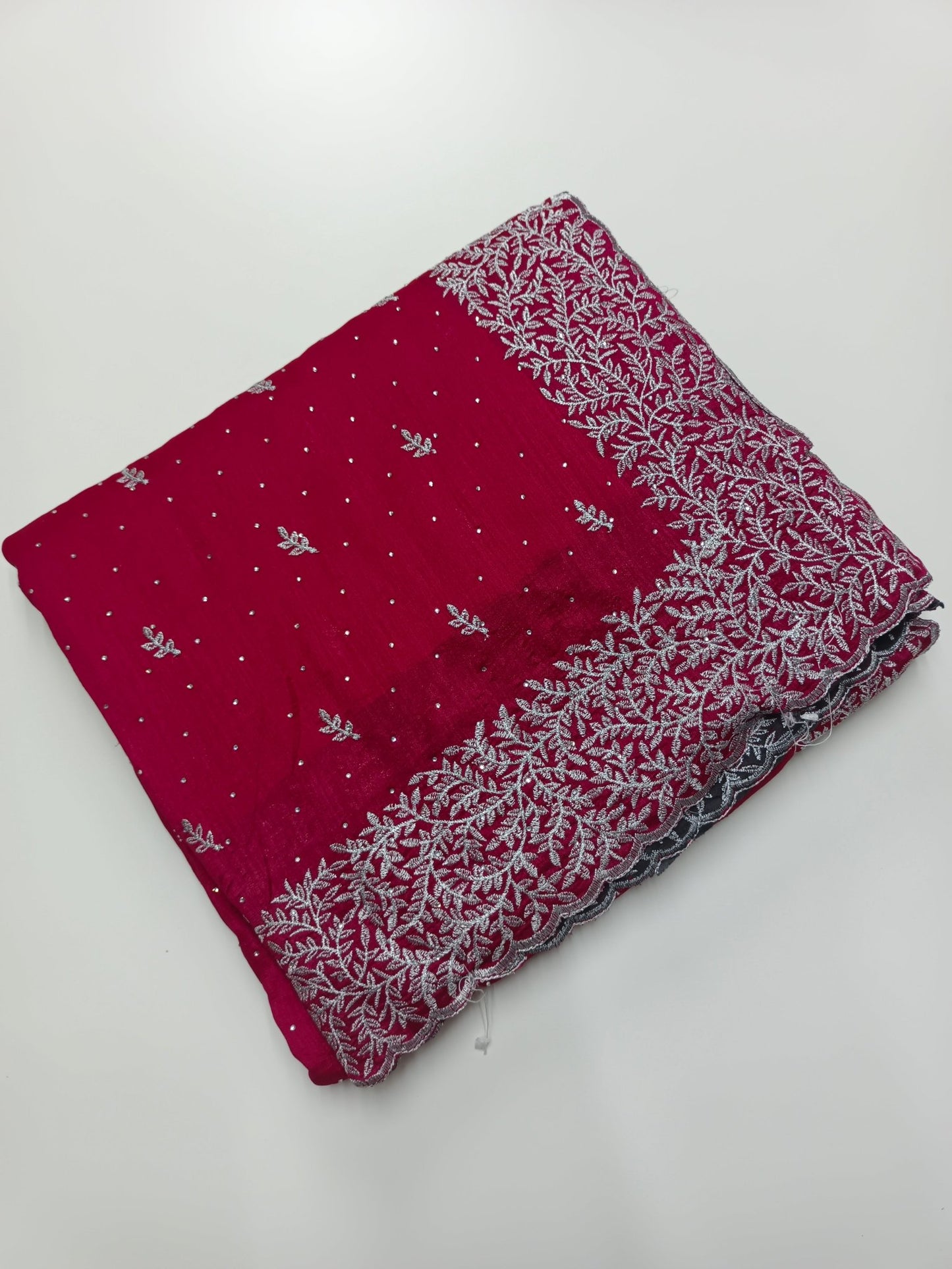FANCY EMBROIDERY WORK SAREE - B S CHANNABASAPPA & SONS