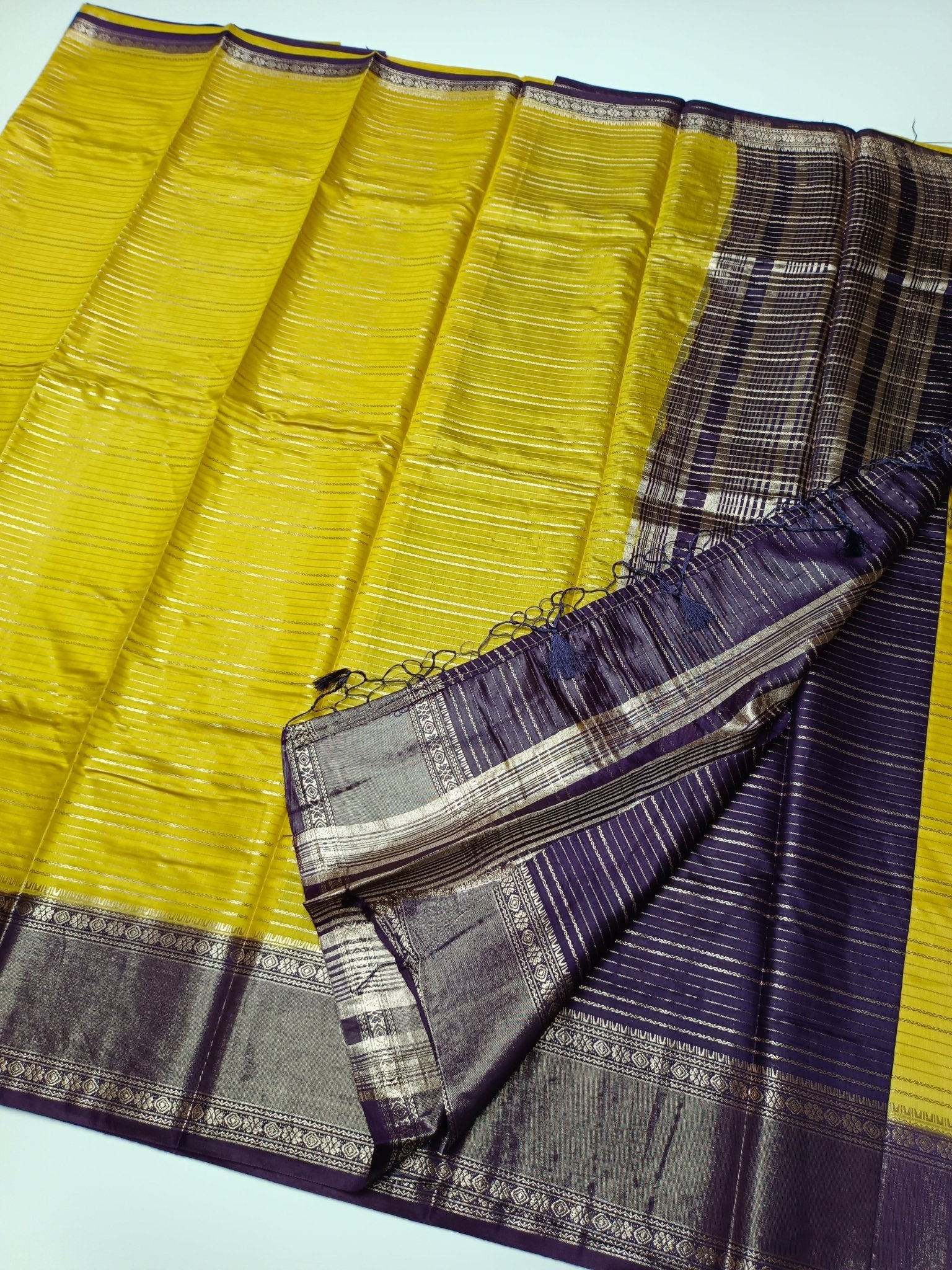 FANCY CREPE SAREE - B S CHANNABASAPPA & SONS