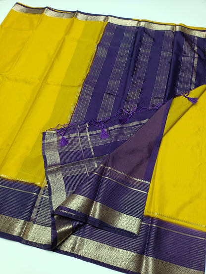 FANCY CREPE SAREE - B S CHANNABASAPPA & SONS