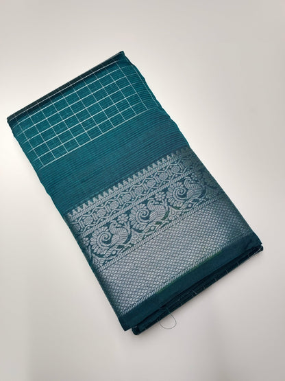 FANCY COTTON SAREE - B S CHANNABASAPPA & SONS