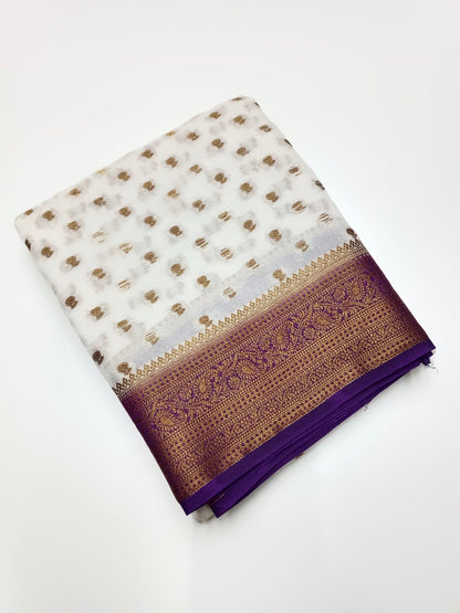 FANCY CHIFFON SAREE - B S CHANNABASAPPA & SONS