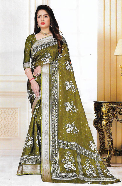 FANCY DOLA SILK SAREE - B S CHANNABASAPPA & SONS