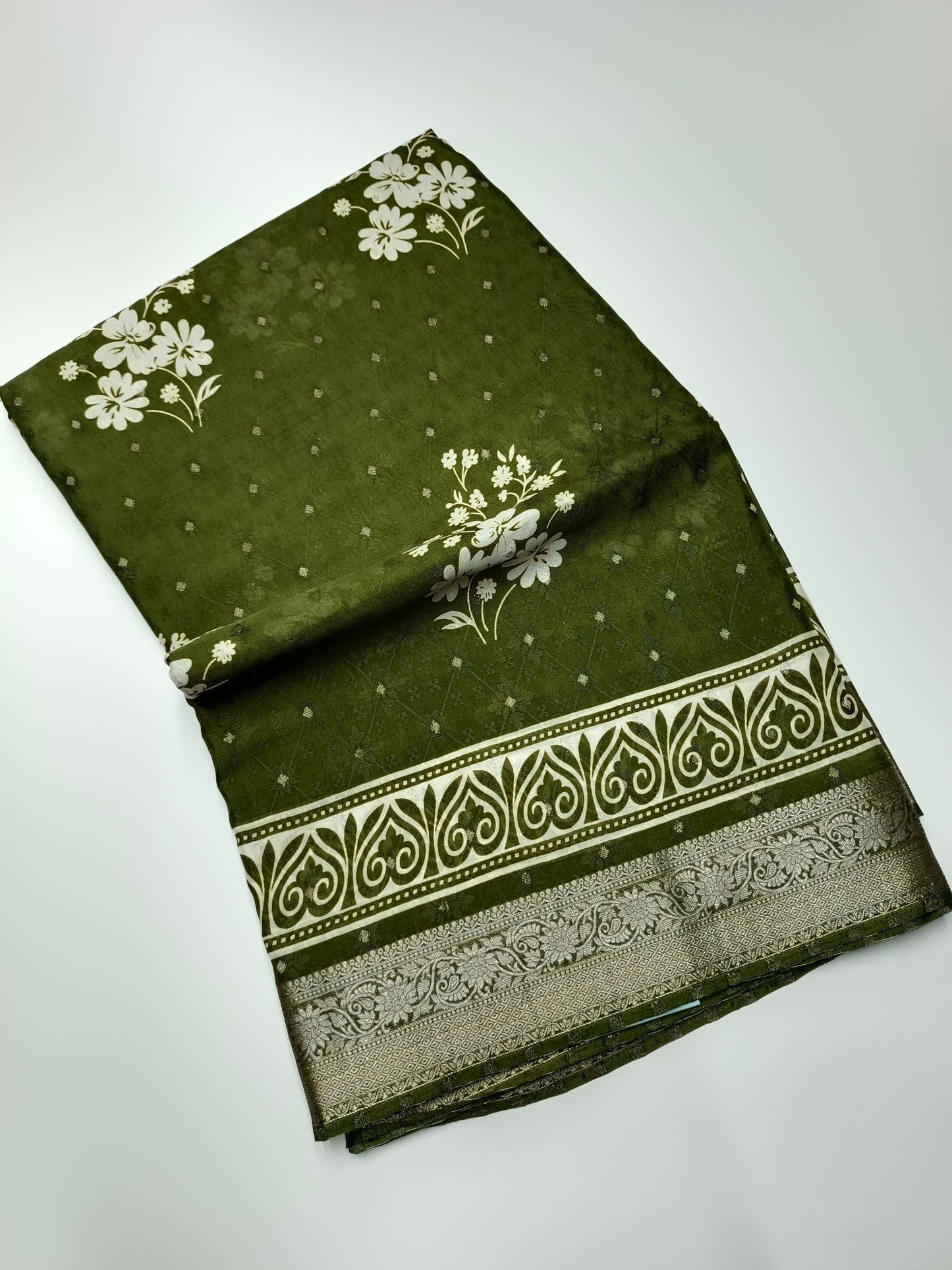 FANCY DOLA SILK SAREE - B S CHANNABASAPPA & SONS