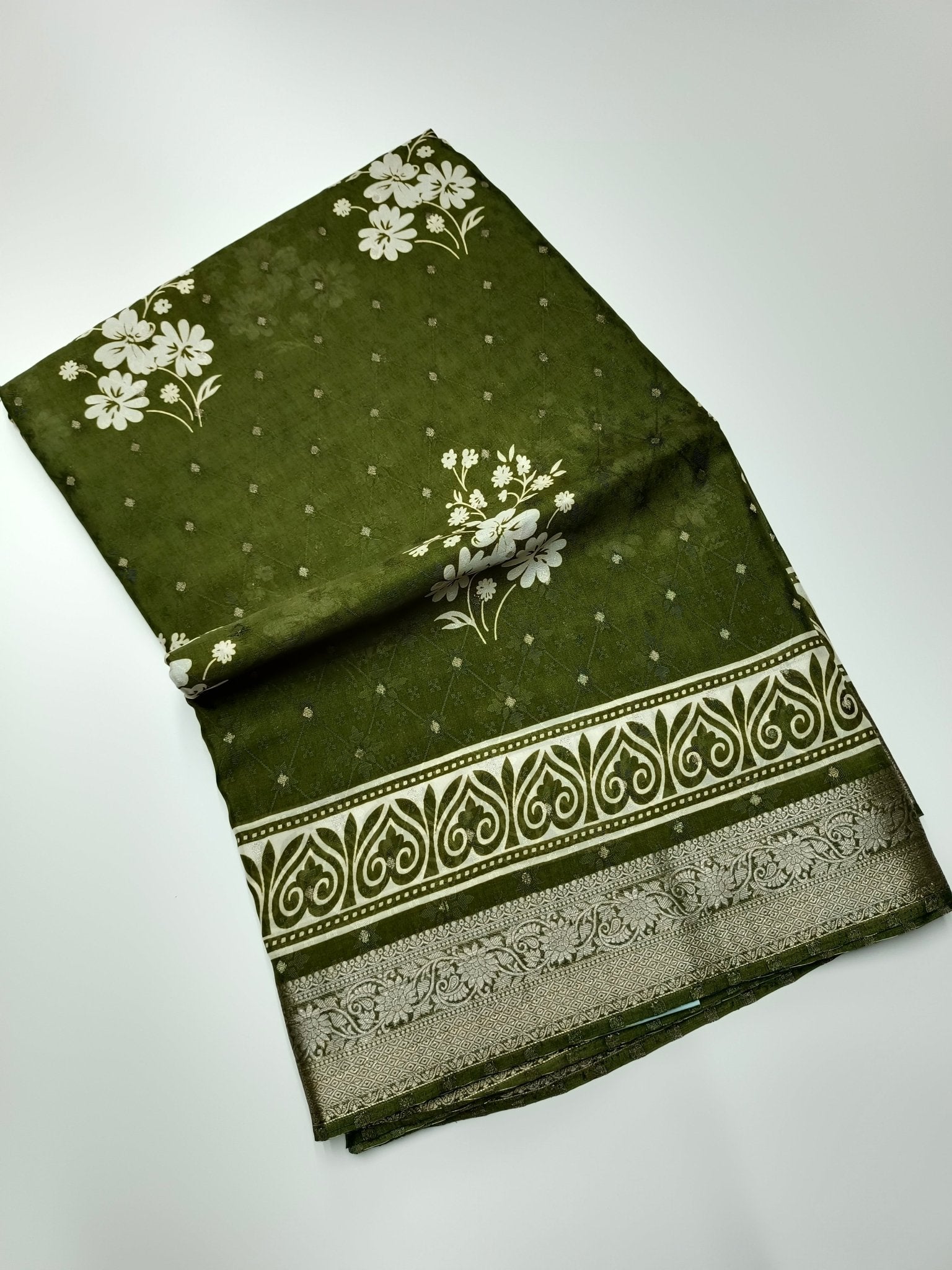 FANCY DOLA SILK SAREE - B S CHANNABASAPPA & SONS