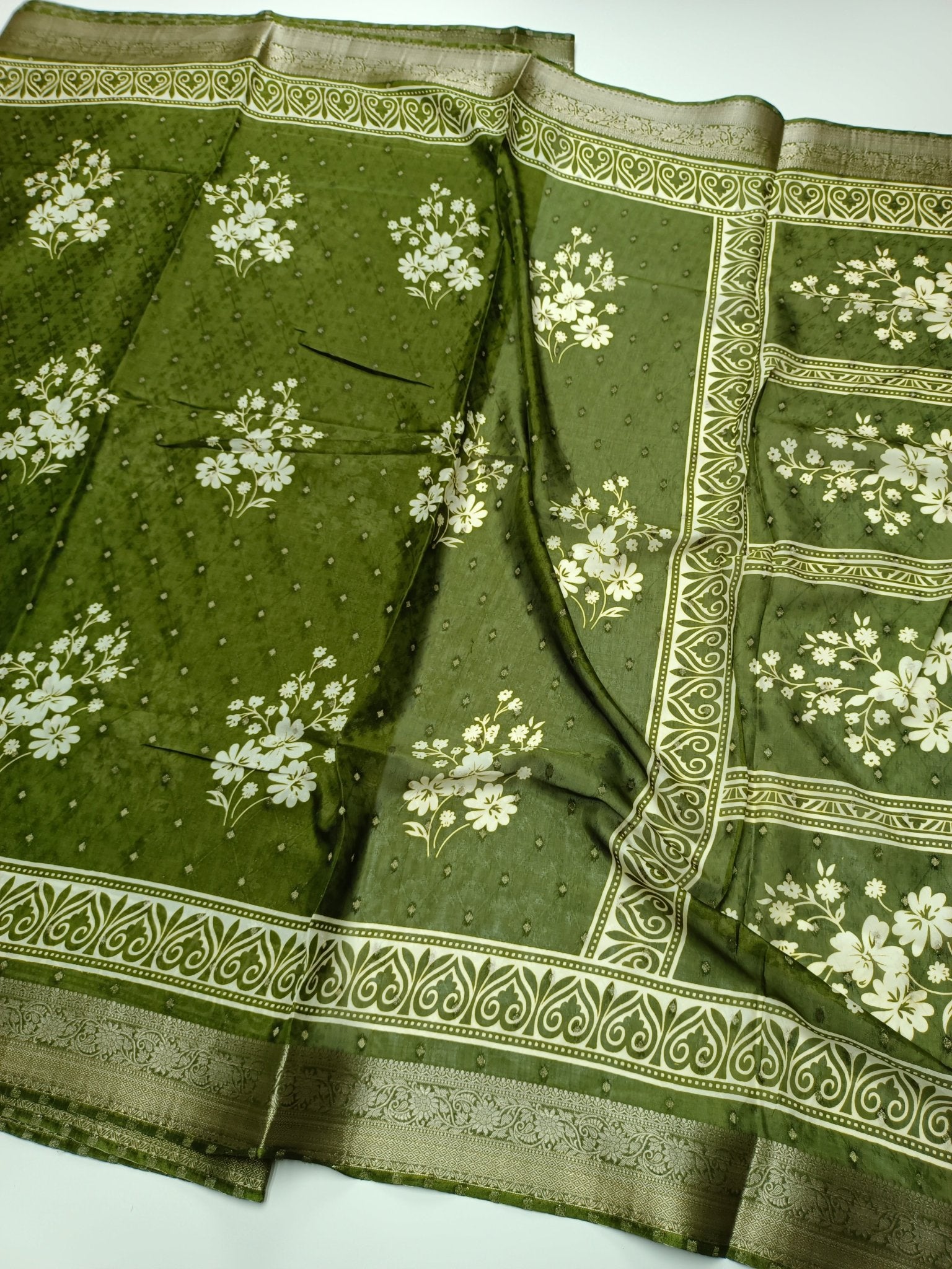 FANCY DOLA SILK SAREE - B S CHANNABASAPPA & SONS