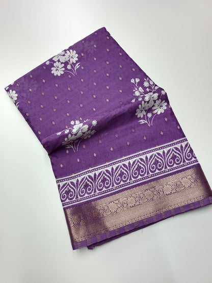 FANCY DOLA SILK SAREE - B S CHANNABASAPPA & SONS