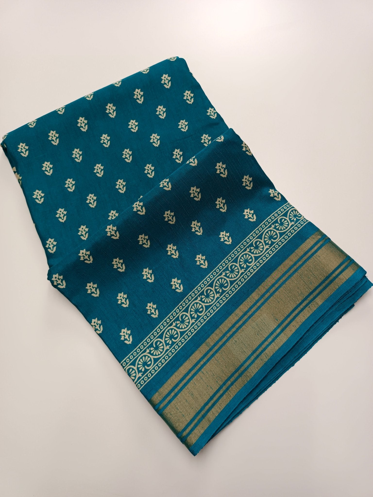 FANCY SOFT TUSSAR SAREE - B S CHANNABASAPPA & SONS