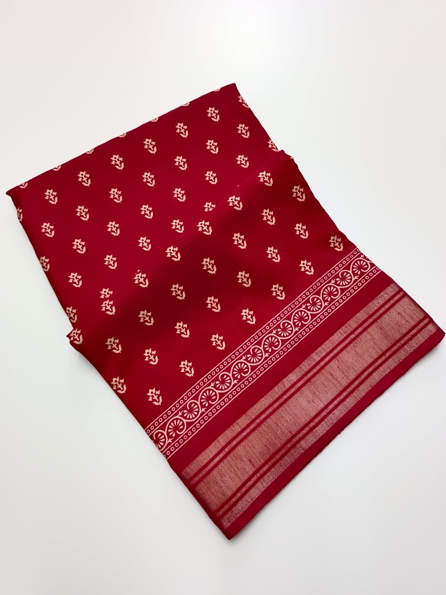 FANCY SOFT TUSSAR SAREE - B S CHANNABASAPPA & SONS