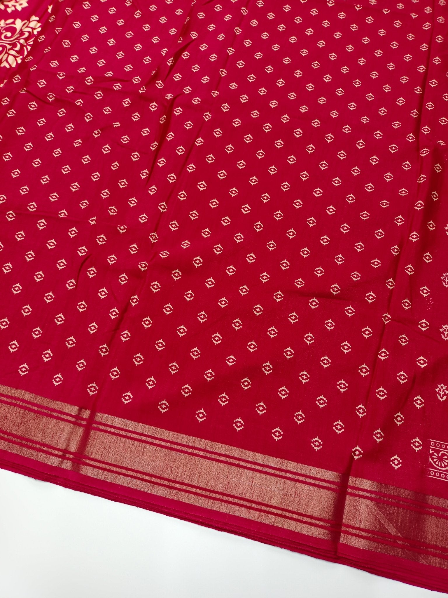 FANCY SOFT TUSSAR SAREE - B S CHANNABASAPPA & SONS