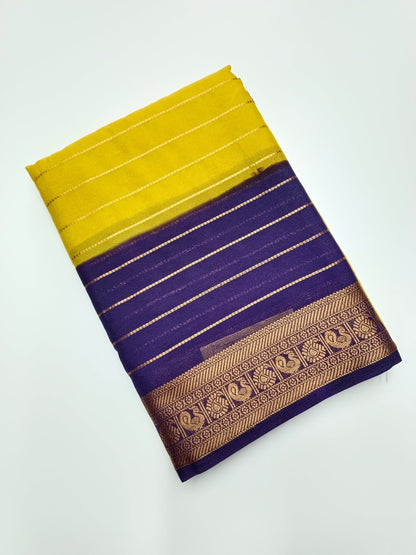 SEMI CREPE SILK SAREE - B S CHANNABASAPPA & SONS