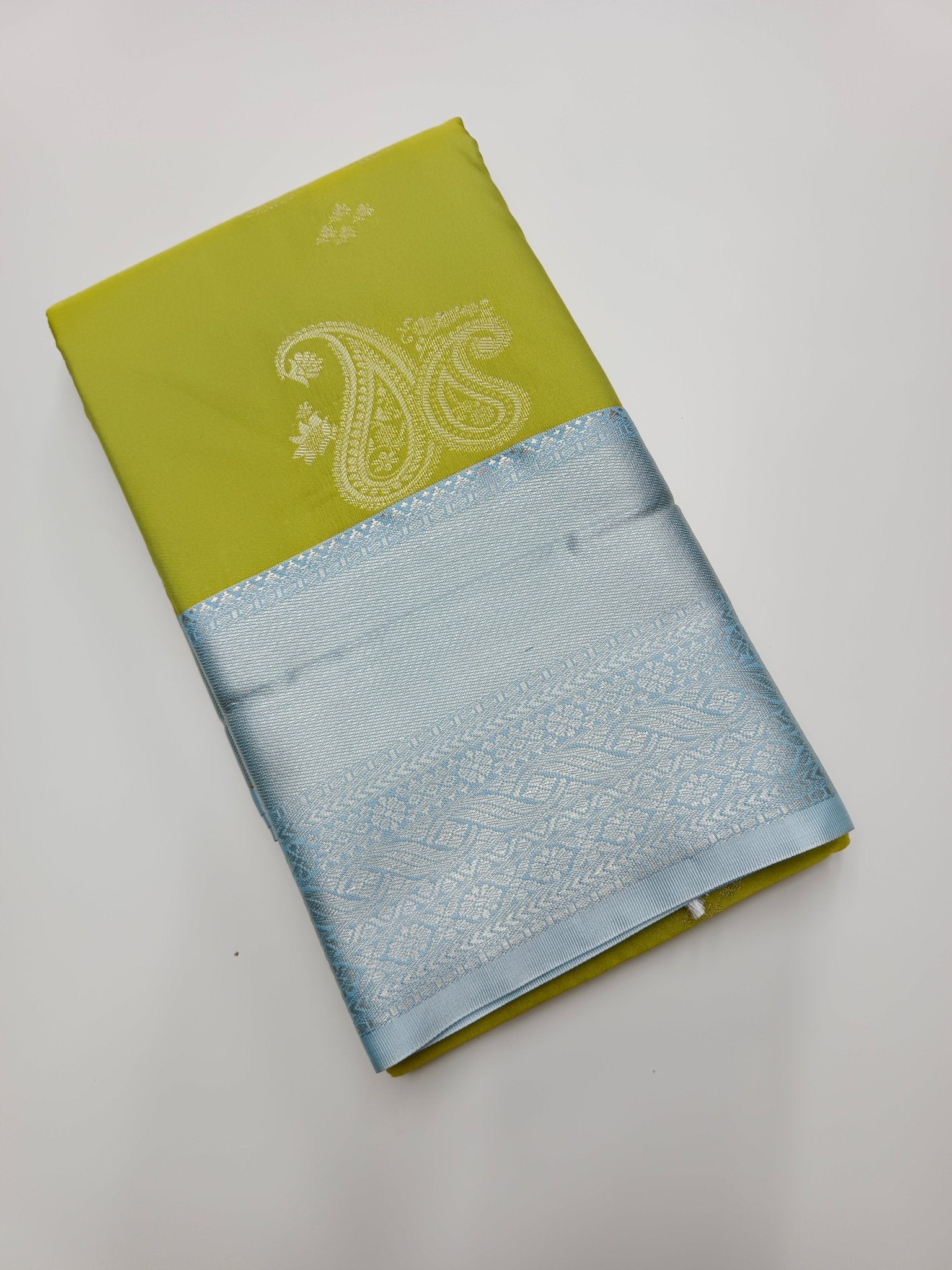 KANCHIPURAM SEMI SILK SAREE - B S CHANNABASAPPA & SONS