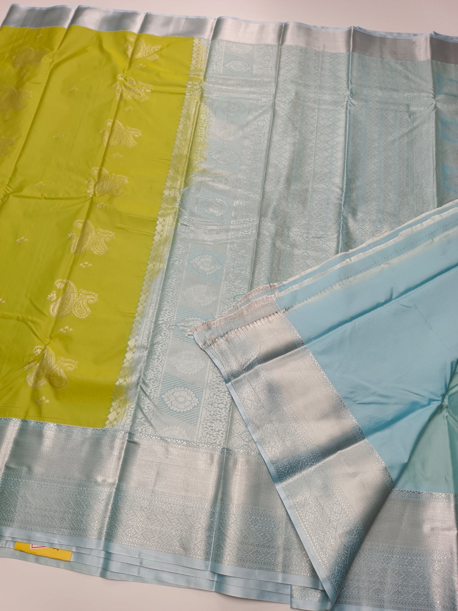 KANCHIPURAM SEMI SILK SAREE - B S CHANNABASAPPA & SONS