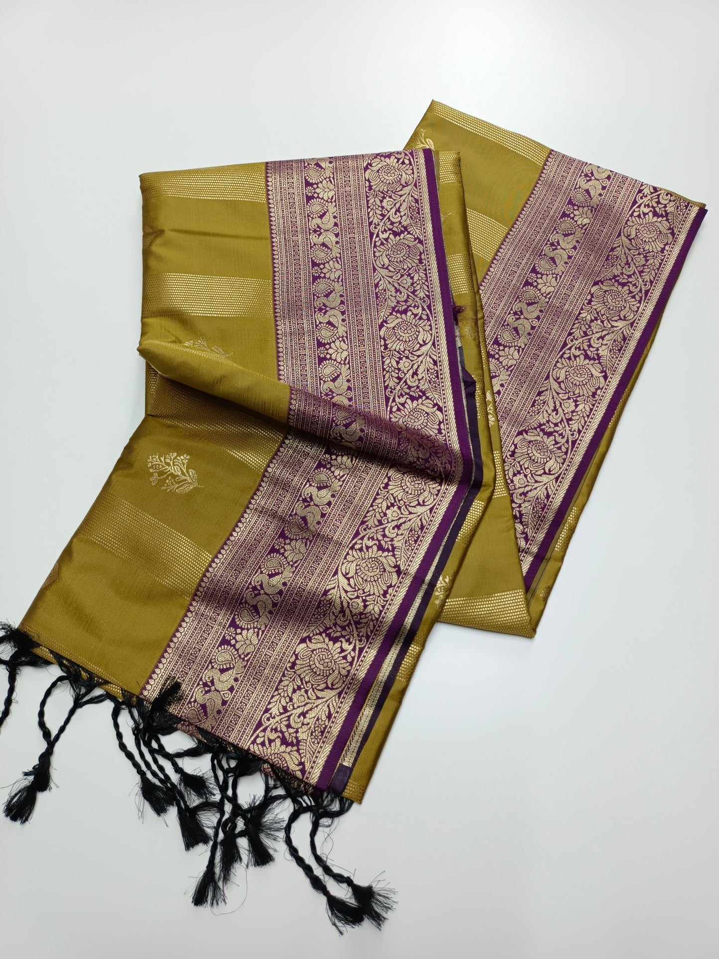 FANCY SOFT SILK SAREE - B S CHANNABASAPPA & SONS