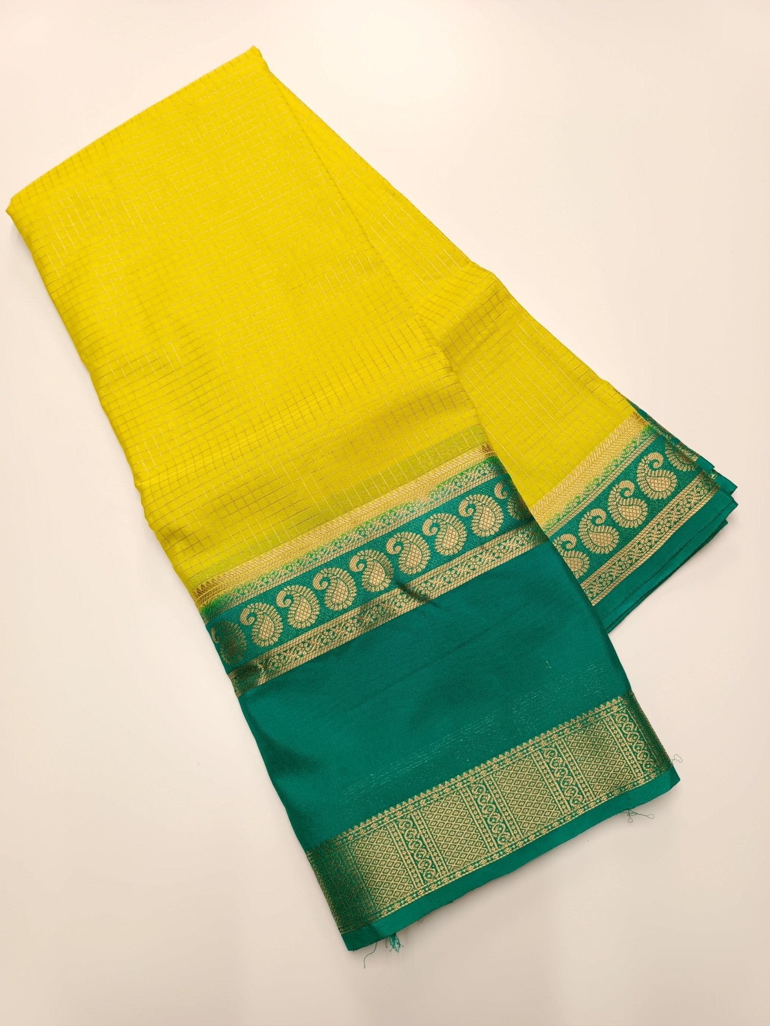 FANCY SEMI CREPE SILK SAREE - B S CHANNABASAPPA & SONS