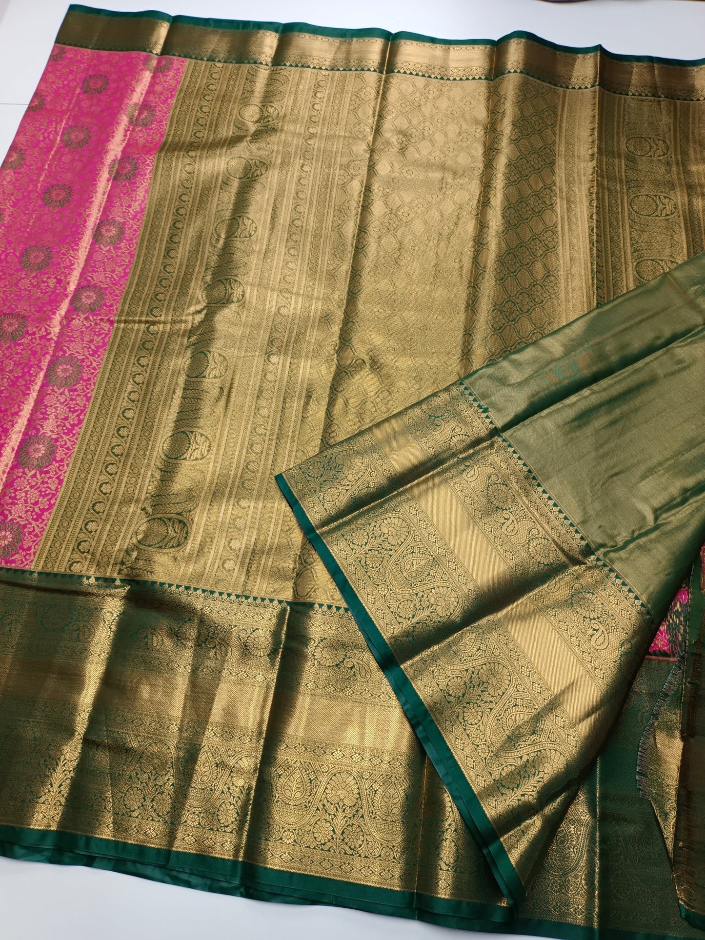 FANCY BRIDAL ART SILK SAREE - B S CHANNABASAPPA & SONS