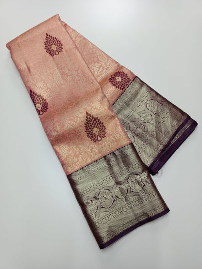 FANCY BRIDAL ART SILK SAREE - B S CHANNABASAPPA & SONS