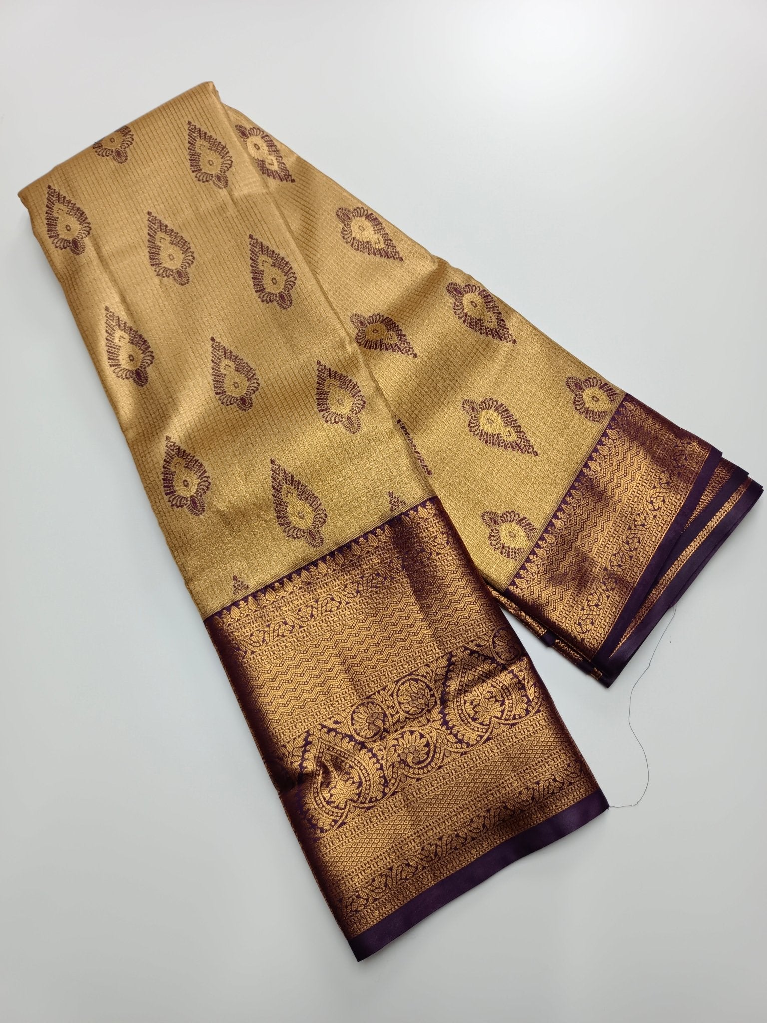 FANCY BRIDAL ART SILK SAREE - B S CHANNABASAPPA & SONS