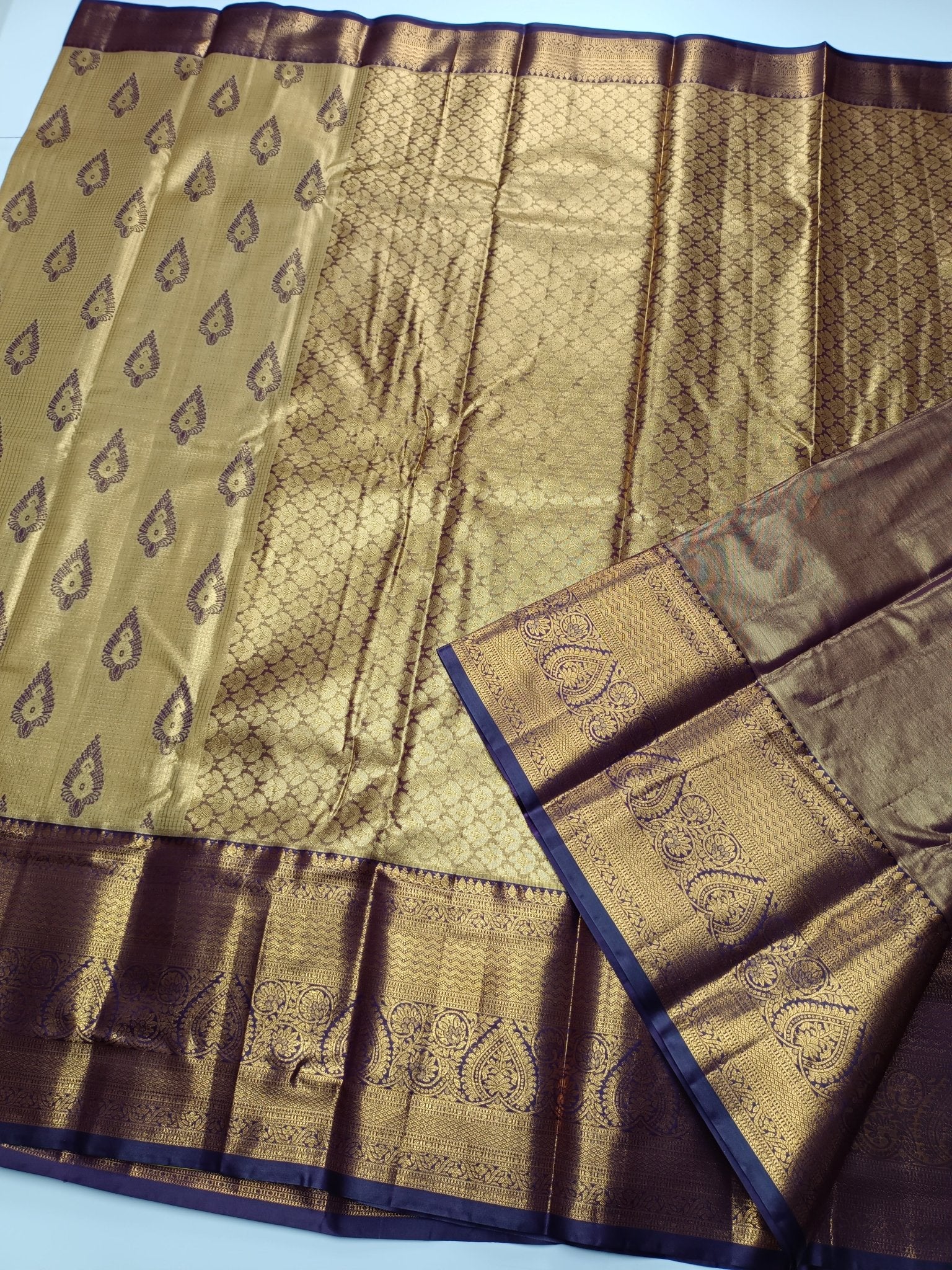 FANCY BRIDAL ART SILK SAREE - B S CHANNABASAPPA & SONS