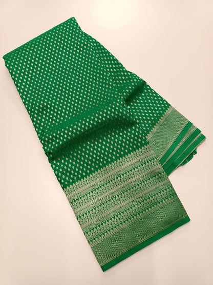 FANCY SOFT CHIFFON SAREE - B S CHANNABASAPPA & SONS
