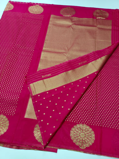 FANCY SOFT CHIFFON SAREE - B S CHANNABASAPPA & SONS