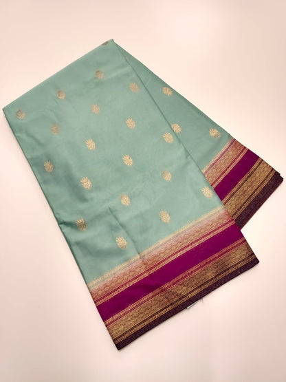 FANCY CREPE SILK SAREE - B S CHANNABASAPPA & SONS