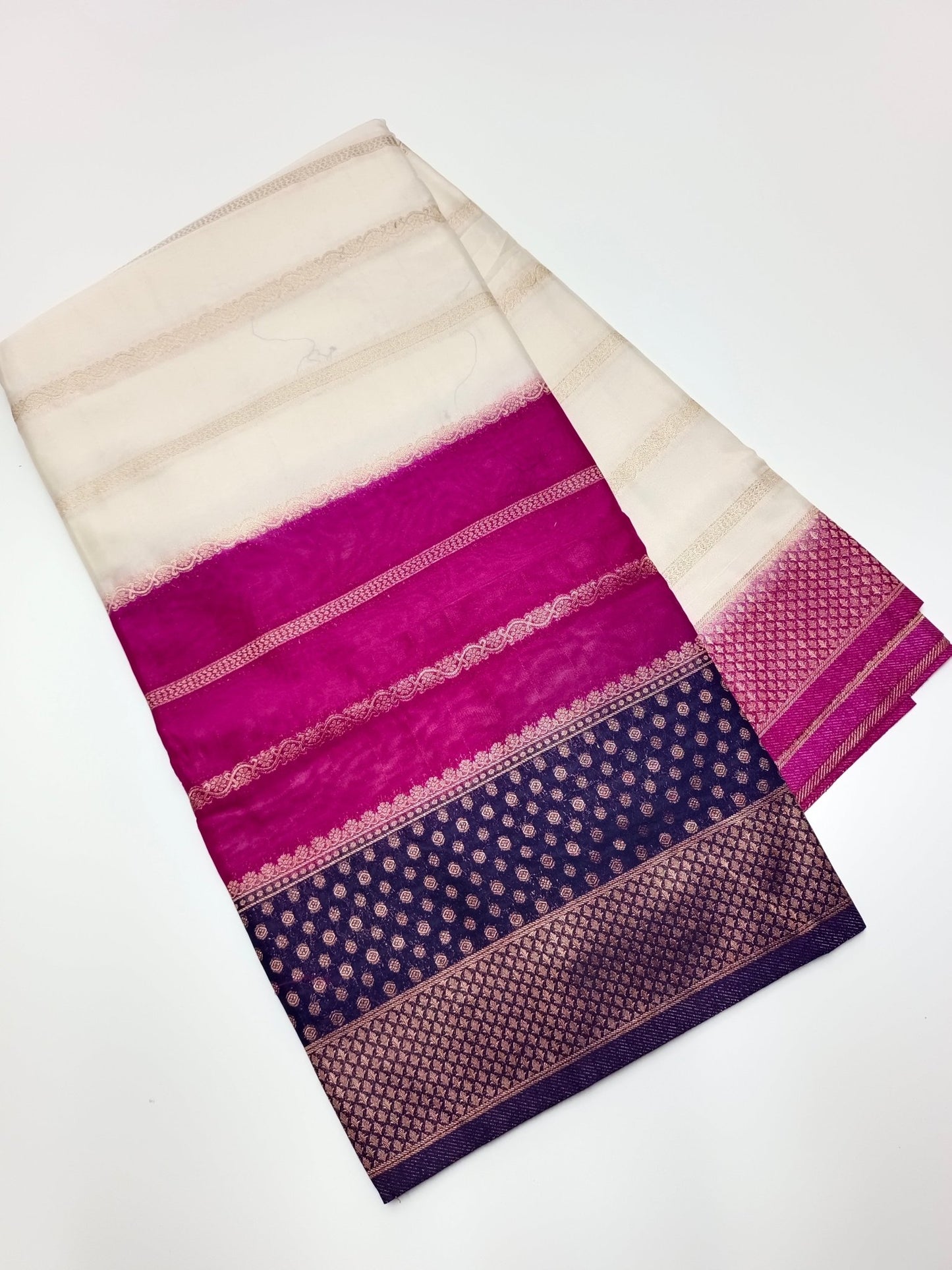 FANCY CREPE SILK SAREE - B S CHANNABASAPPA & SONS