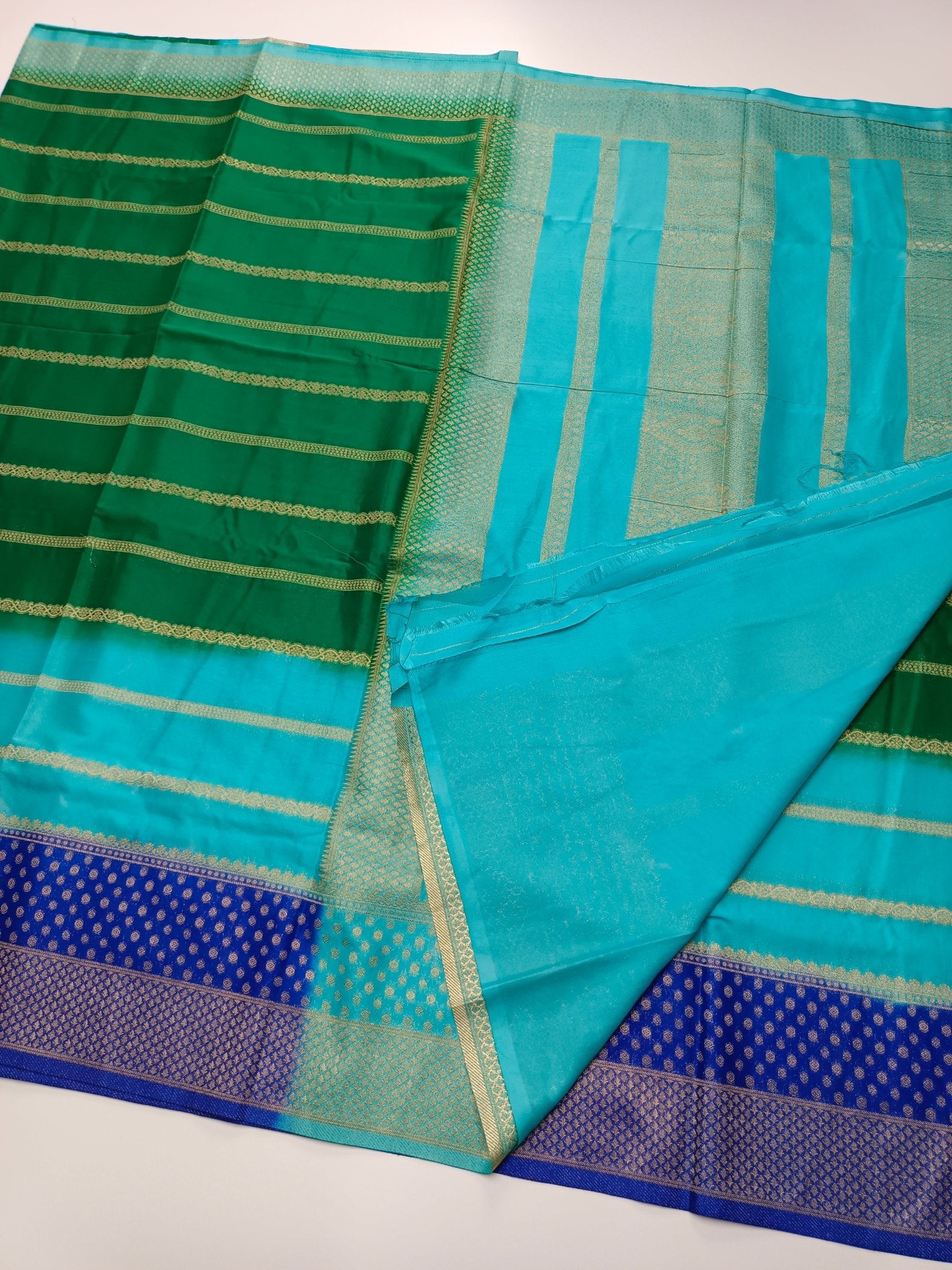 FANCY CREPE SILK SAREE - B S CHANNABASAPPA & SONS