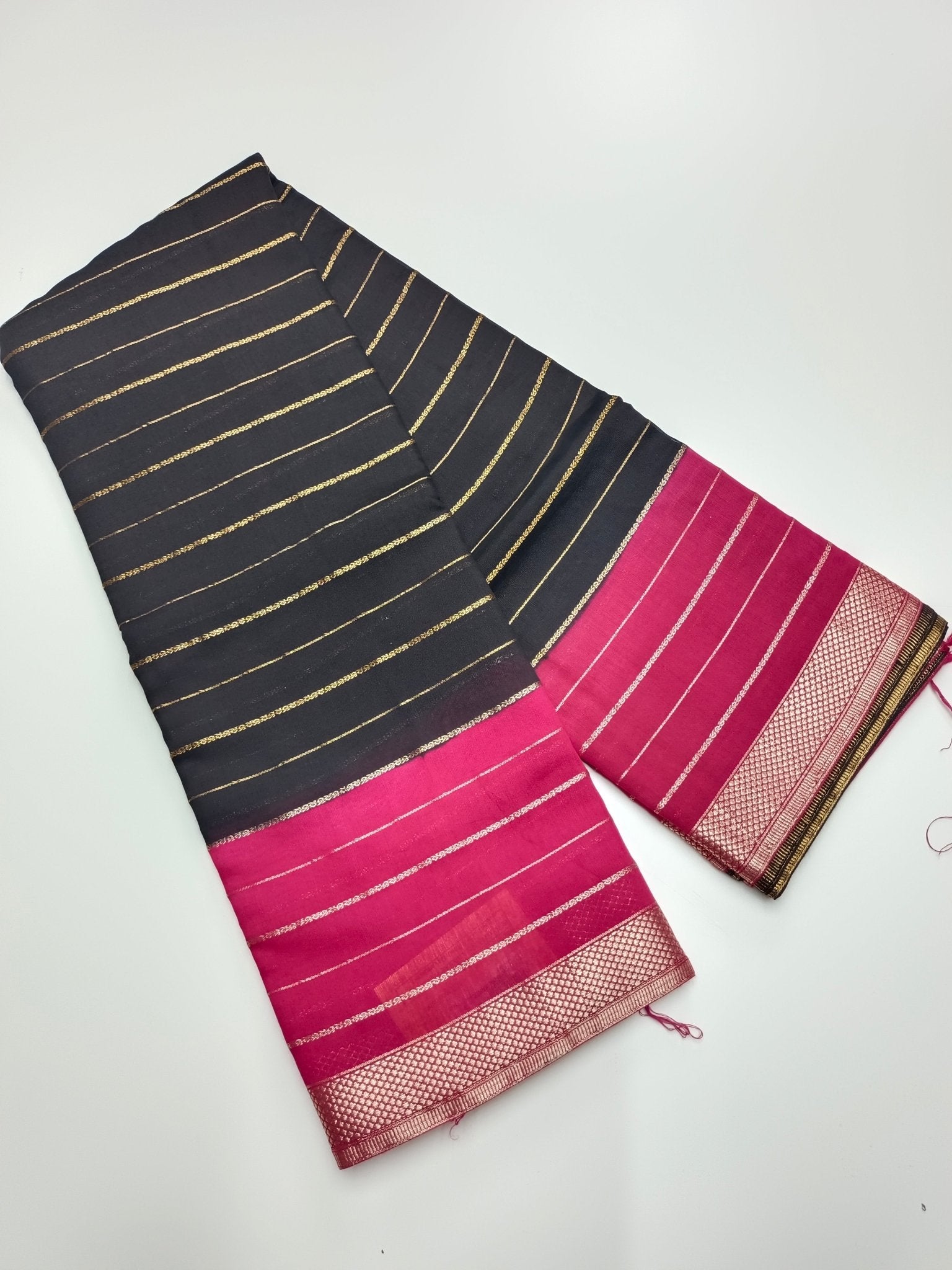 FANCY MALBARI SILK SAREE - B S CHANNABASAPPA & SONS
