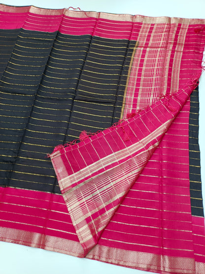 FANCY MALBARI SILK SAREE - B S CHANNABASAPPA & SONS