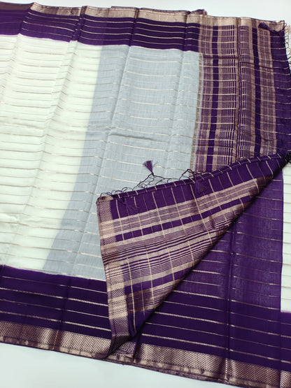 FANCY MALBARI SILK SAREE - B S CHANNABASAPPA & SONS