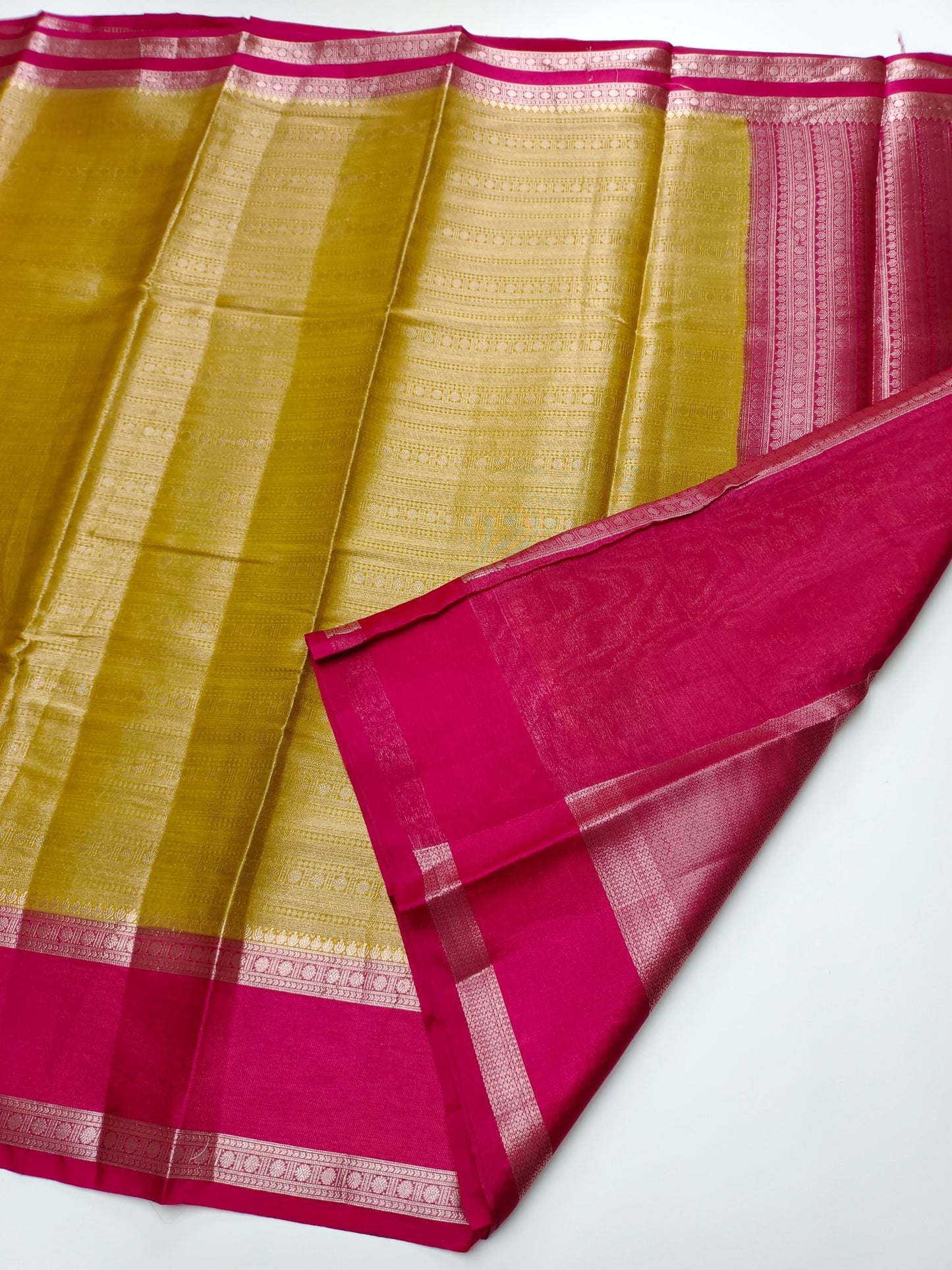 FANCY TISSUE SAREE - B S CHANNABASAPPA & SONS