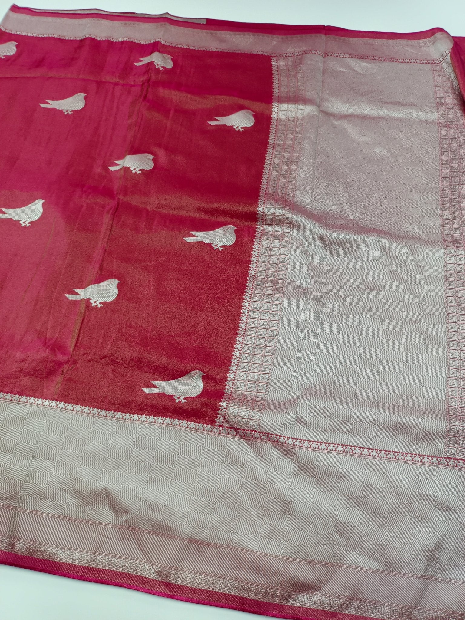 FANCY TISSUE SAREE - B S CHANNABASAPPA & SONS