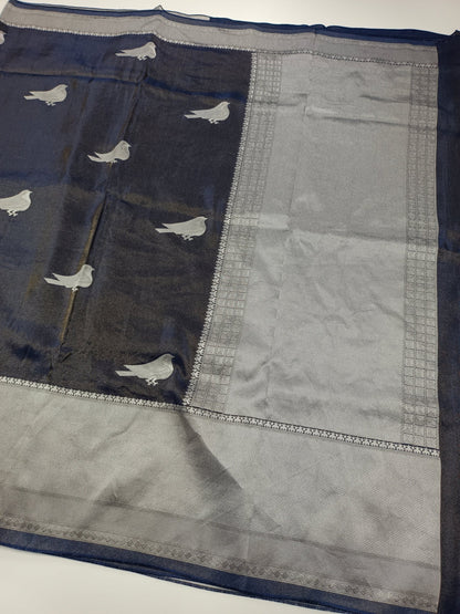 FANCY TISSUE SAREE - B S CHANNABASAPPA & SONS