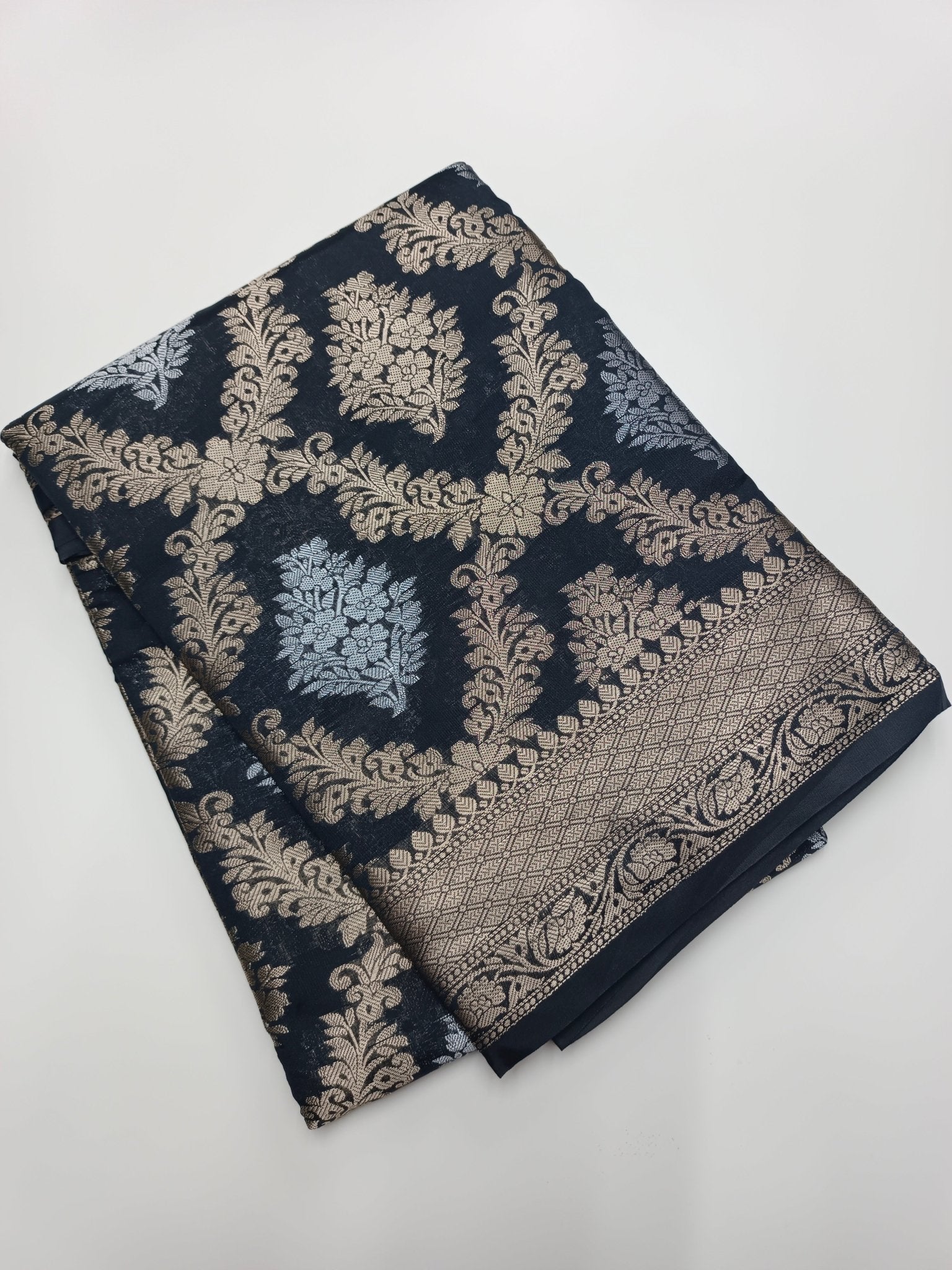 FANCY SOFT SILK SAREE - B S CHANNABASAPPA & SONS