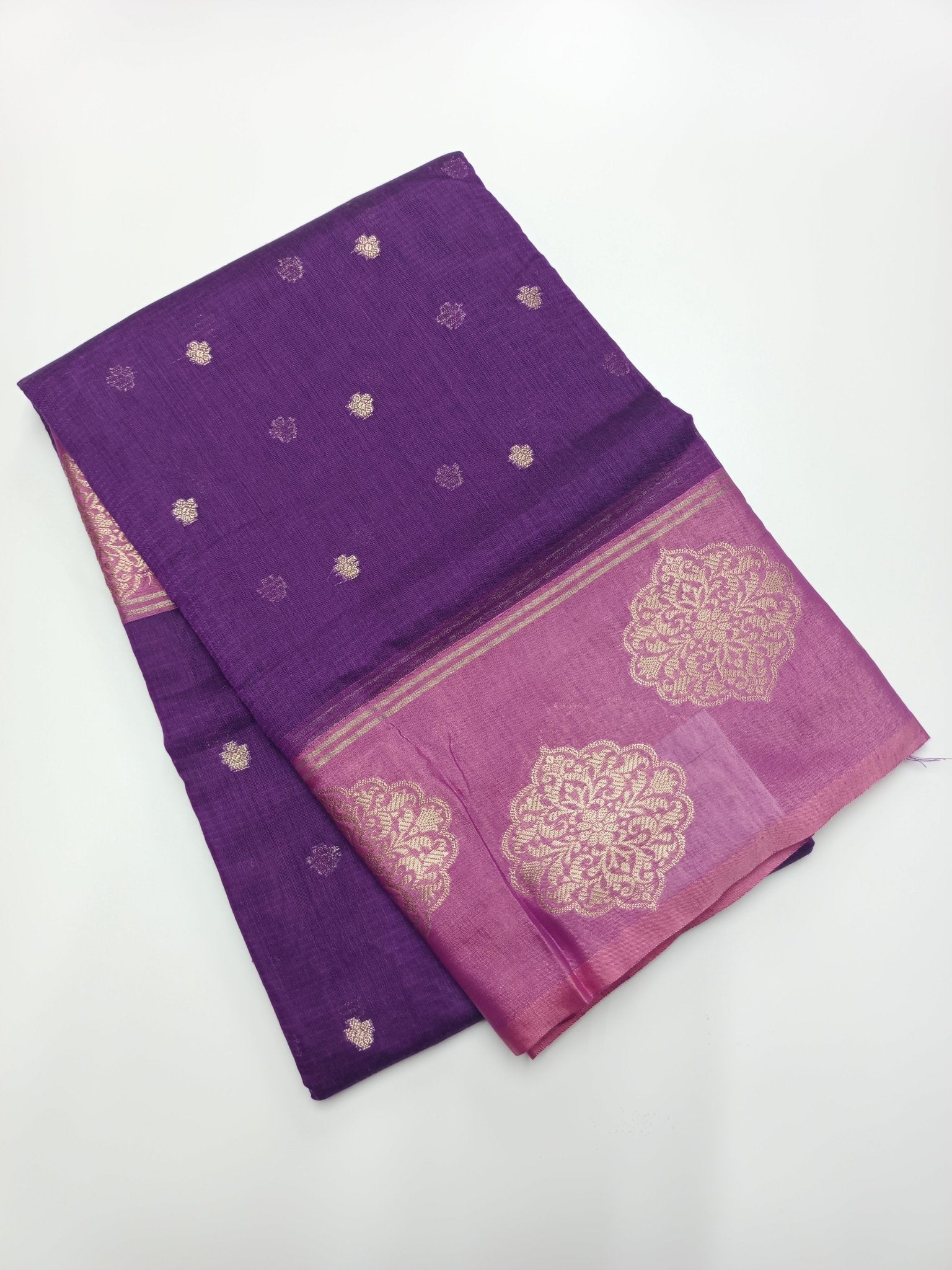FANCY COTTON SAREE - B S CHANNABASAPPA & SONS