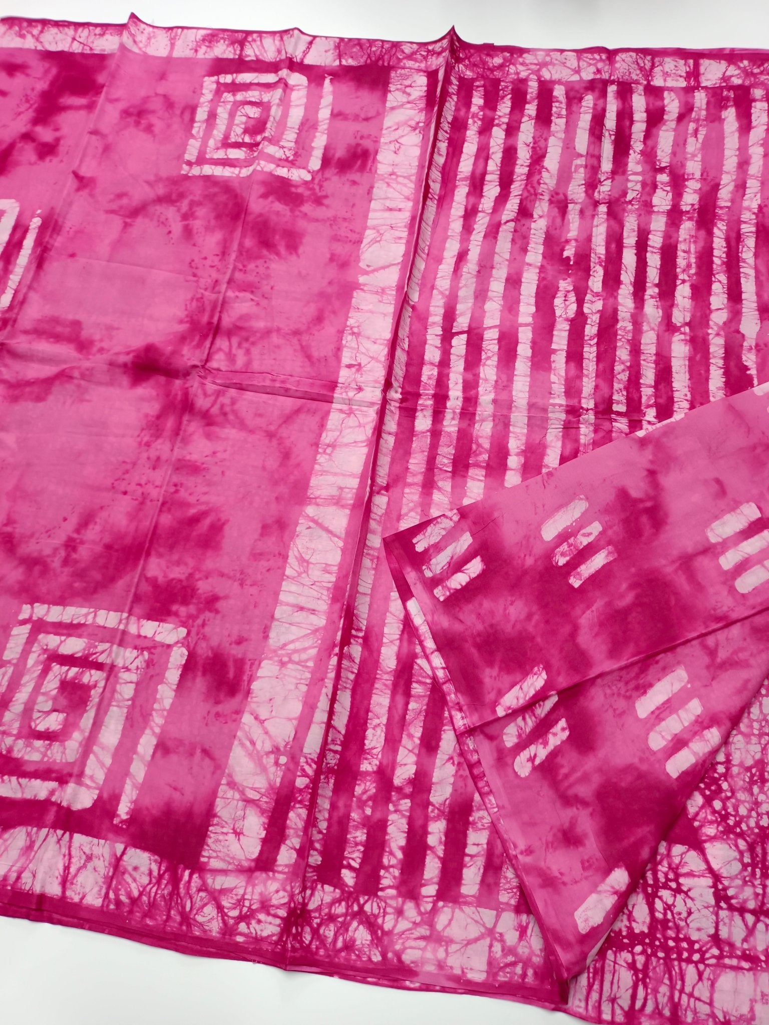 FANCY PRINTED COTTON SAREE - B S CHANNABASAPPA & SONS