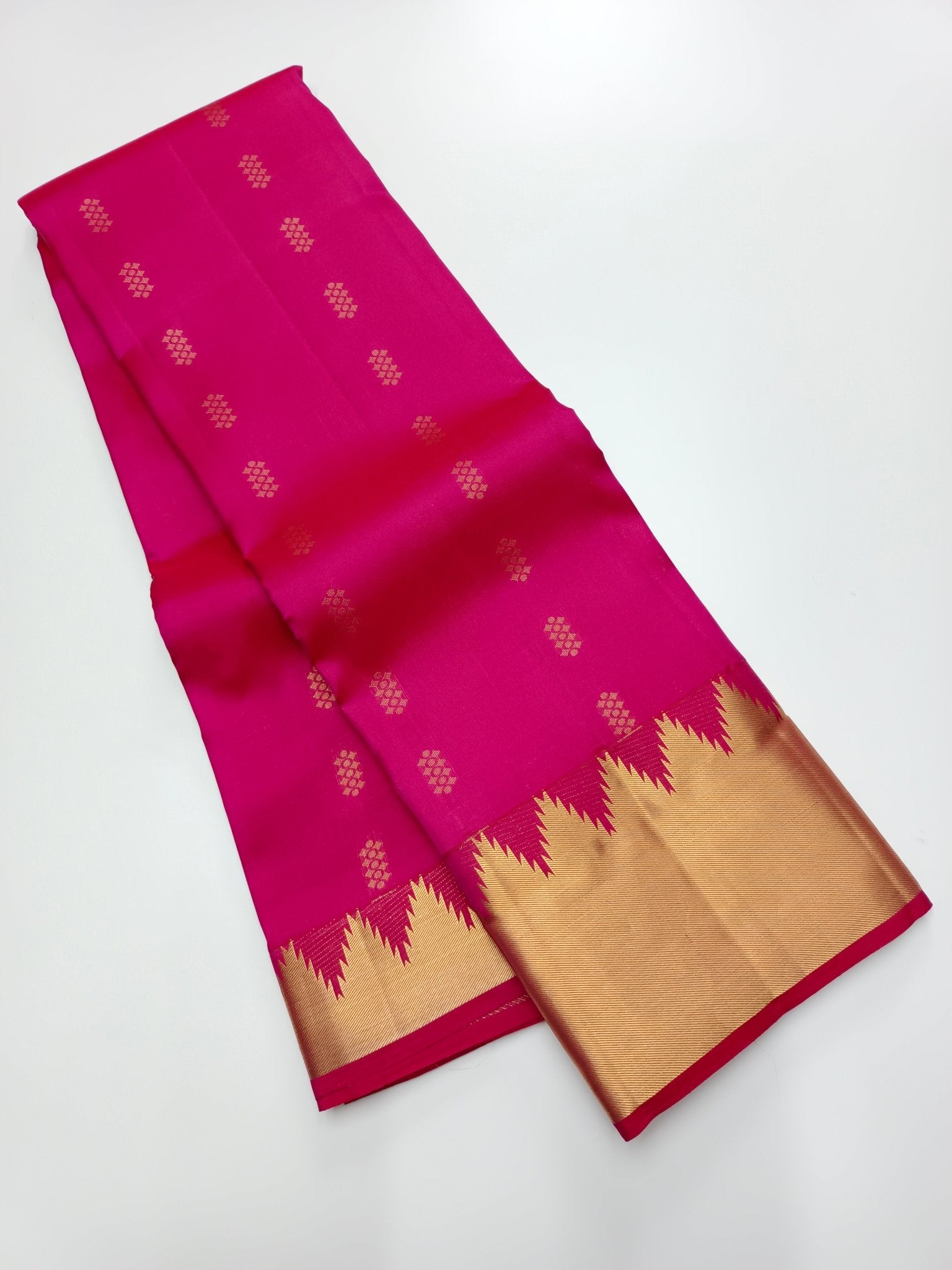KANCHIPURAM PURE SILK SAREE - B S CHANNABASAPPA & SONS