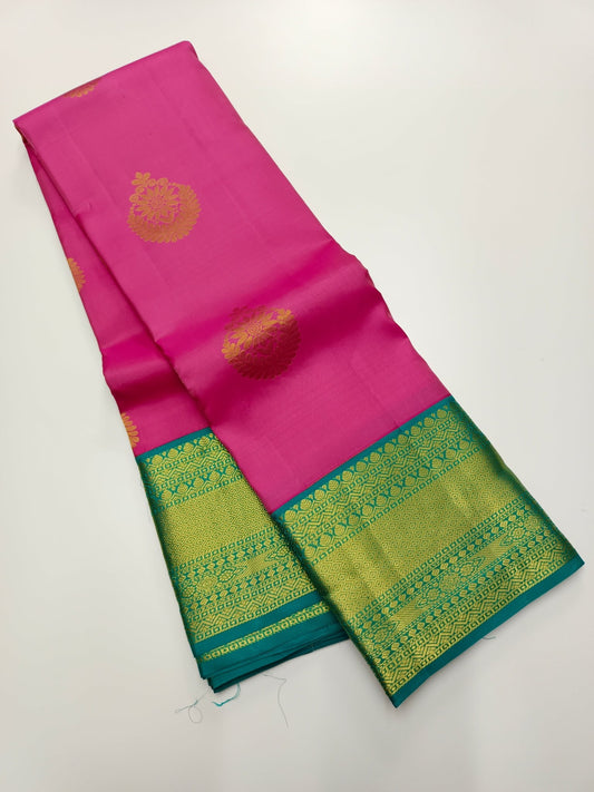 KANCHIPURAM PURE SILK SAREE - B S CHANNABASAPPA & SONS