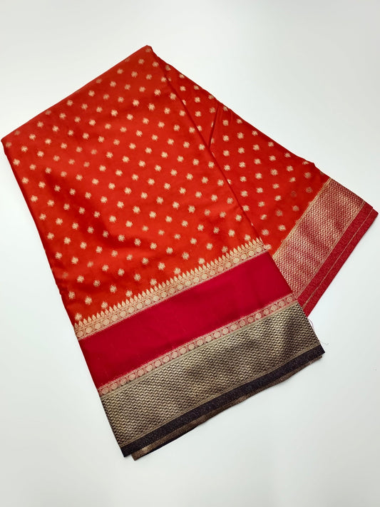 FANCY CREPE SILK SAREE - B S CHANNABASAPPA & SONS