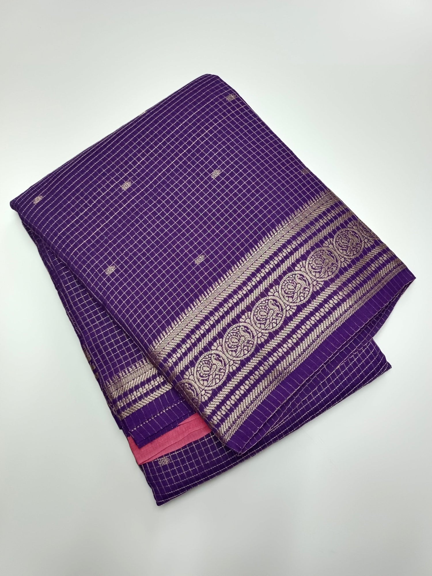 SEMI CREPE SILK SAREE - B S CHANNABASAPPA & SONS
