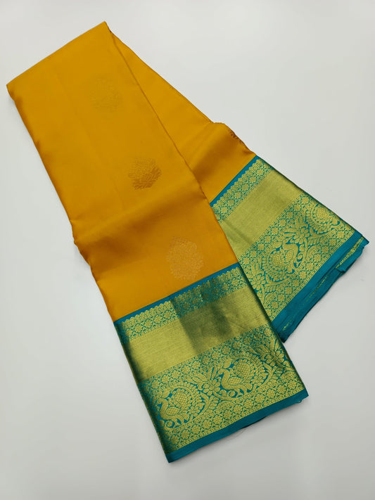 KANCHIPURAM PURE SILK SAREE - B S CHANNABASAPPA & SONS