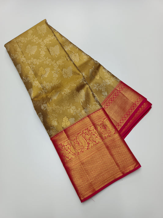 SEMI BRIDAL SILK SAREE