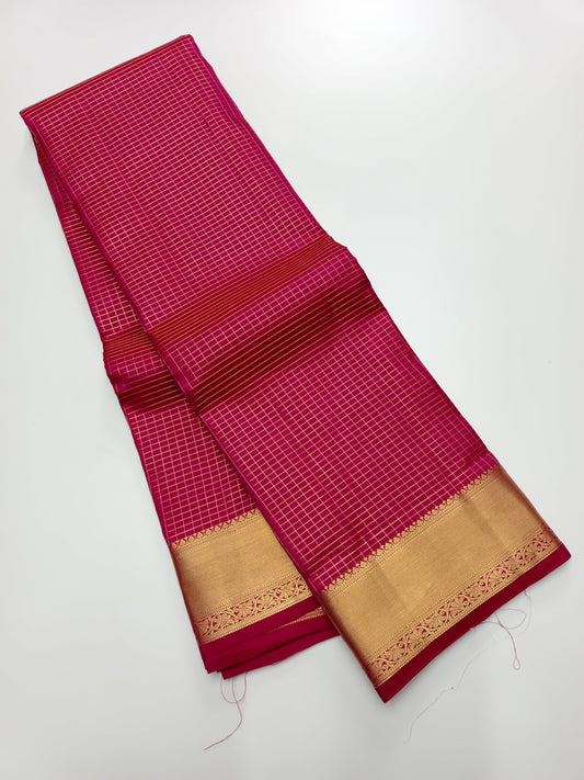 KANCHIPURAM PURE SILK SAREE - B S CHANNABASAPPA & SONS