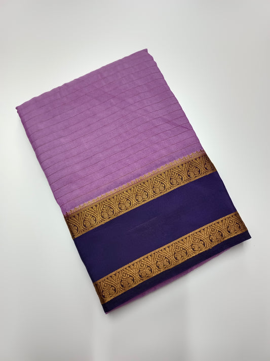 SEMI CREPE SILK SAREE