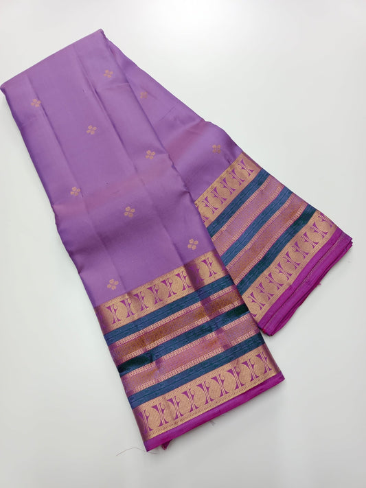 KANCHIPURAM PURE SILK SAREE - B S CHANNABASAPPA & SONS